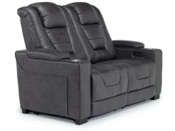 Mor Furniture Reclining Sofas|Loveseats|Cody 2 Power Loveseat In Walnut