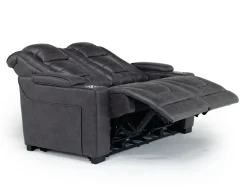 Mor Furniture Reclining Sofas|Loveseats|Cody 2 Power Loveseat In Walnut