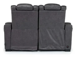 Mor Furniture Reclining Sofas|Loveseats|Cody 2 Power Loveseat In Walnut