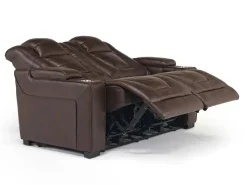 Mor Furniture Living Room Sets|Cody 2 Power Sofa & Loveseat In Walnut