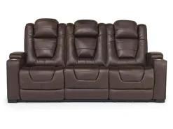 Mor Furniture Living Room Sets|Cody 2 Power Sofa & Loveseat In Walnut