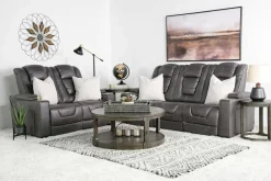 Mor Furniture Reclining Sofas|Sofas|Cody 2 Power Sofa In Gray