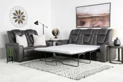 Mor Furniture Sleeper Sofas|Sofas|Cody Queen Sleeper Sofa W/ Mattress In Gray