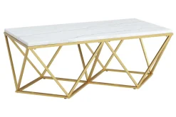 Mor Furniture Coffee Tables|Conner Coffee Table In Marble/Gold