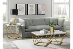 Mor Furniture Coffee Tables|Conner Coffee Table In Marble/Gold