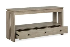 Mor Furniture Sofa & End Tables|Conrad Sofa Table In Stone Harbor Gray