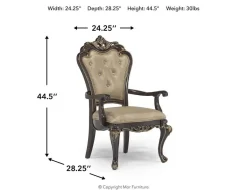 Mor Furniture Dining Chairs|Constantine Dining Side Chair In Cherry