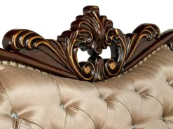 Mor Furniture Living Room Sets|Constantine Sofa & Loveseat In Gold
