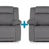 Mor Furniture Recliners|Cora Recliners In Midnight, Set Of 2