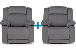Mor Furniture Recliners|Cora Recliners In Midnight, Set Of 2