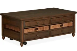 Mor Furniture Coffee Tables|Cottage Lane Lift Top Coffee Table In Brown