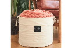 Mor Furniture Duvets & Coverlets|Duvets & Coverlets|Cotton Weighted Blanket In Cream, Twin/Full