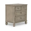 Mor Furniture Nightstands|Country Side 4 Drawer Nightstand In Brown