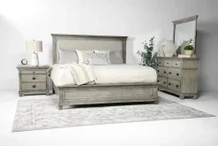 Mor Furniture Nightstands|Crawford Nightstand In Gray