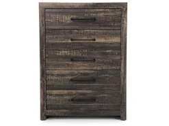Mor Furniture Dressers & Chests|Dallas Chest In Brown Butcher Block