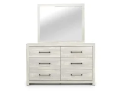 Mor Furniture Bedroom Mirrors|Dallas Mirror In White Wash