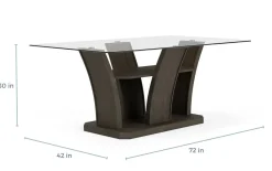 Mor Furniture Dining Tables|Dapper Dining Table In Gray