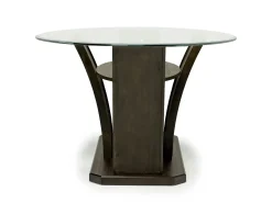 Mor Furniture Round Dining Tables|Dining Tables|Dapper Round Dining Table In Gray