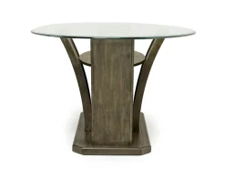 Mor Furniture Round Dining Tables|Dining Tables|Dapper Round Dining Table In Gray