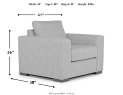 Mor Furniture Chairs|Dennon Chair In Sea Salt