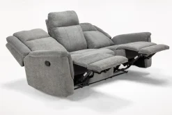 Mor Furniture Reclining Sofas|Derby Reclining Sofa & Console Loveseat In Gray