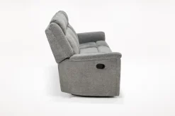 Mor Furniture Reclining Sofas|Sofas|Derby Reclining Sofa In Light Gray