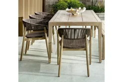 Mor Furniture Outdoor Dining Chairs|Dermott Outdoor Side Chair In Brown, Set Of 2