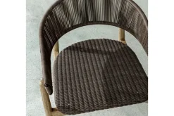 Mor Furniture Outdoor Dining Chairs|Dermott Outdoor Side Chair In Brown, Set Of 2