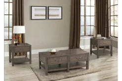 Mor Furniture Sofa & End Tables|Dex End Table In Walnut