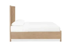 Mor Furniture Beds|Dorsey Panel Bed In Granola, Queen
