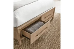 Mor Furniture Beds|Dorsey Panel Bed In Granola, Queen