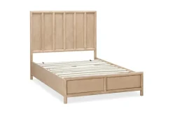 Mor Furniture Beds|Dorsey Panel Bed In Granola, Queen