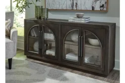 Mor Furniture Tv Stands|Dreley Accent Console In Black/Natural