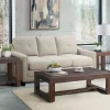 Mor Furniture Accent Tables|Drew Ocassional Tables In Cherry, Set Of 3