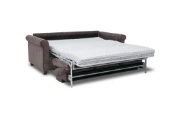 Mor Furniture Sleeper Sofas|Sofas|Drew Queen Sleeper Sofa In Mistral Chocolate
