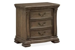 Mor Furniture Nightstands|Durango 3 Drawer Nightstand In Willadeene
