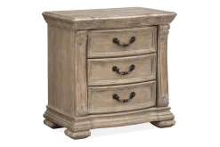 Mor Furniture Nightstands|Durango 3 Drawer Nightstand In Willadeene