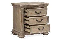 Mor Furniture Nightstands|Durango 3 Drawer Nightstand In Willadeene