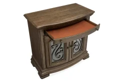 Mor Furniture Nightstands|Durango 3 Drawer Nightstand In Willadeene