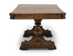 Mor Furniture Dining Room Sets|Durango Dining Table, 4 Side Chairs & 2 Arm Chairs In Fawn