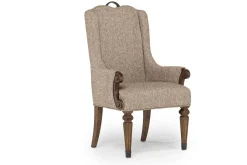 Mor Furniture Dining Room Sets|Durango Dining Table, 4 Side Chairs & 2 Arm Chairs In Fawn