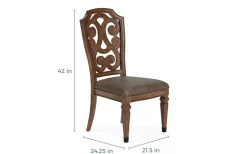 Mor Furniture Dining Room Sets|Durango Dining Table, 4 Side Chairs & 2 Arm Chairs In Fawn