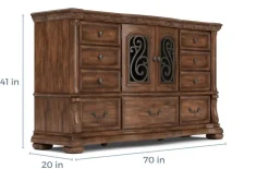 Mor Furniture Dressers & Chests|Durango Dresser In Willadeene