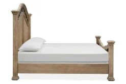 Mor Furniture Beds|Durango Panel Bed In Willadeene, Queen