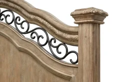 Mor Furniture Beds|Durango Panel Bed In Willadeene, Queen
