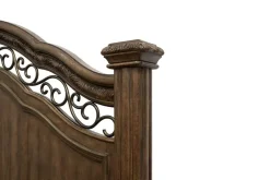 Mor Furniture Beds|Durango Panel Bed In Willadeene, Queen