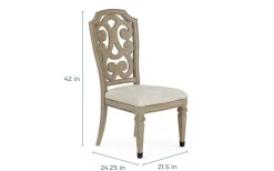 Mor Furniture Dining Chairs|Durango Side Chair In Fawn, Upholstered