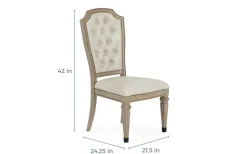 Mor Furniture Dining Chairs|Durango Side Chair In Fawn, Upholstered