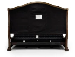 Mor Furniture Storage Beds|Beds|Durango Upholstered Sleigh Bed W/ Storage In Fawn, Queen