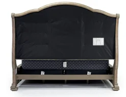 Mor Furniture Upholstered Beds|Beds|Durango Upholstered Sleigh Bed In Fawn, Queen